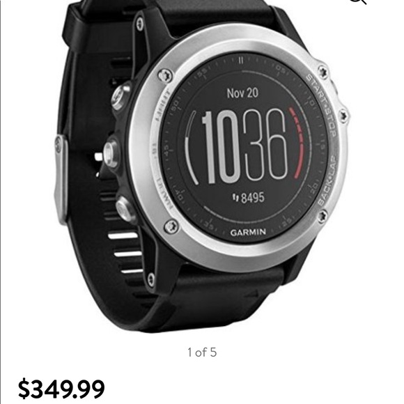 Unisex Garmin Titanium GPS Watch - Picture 7 of 7
